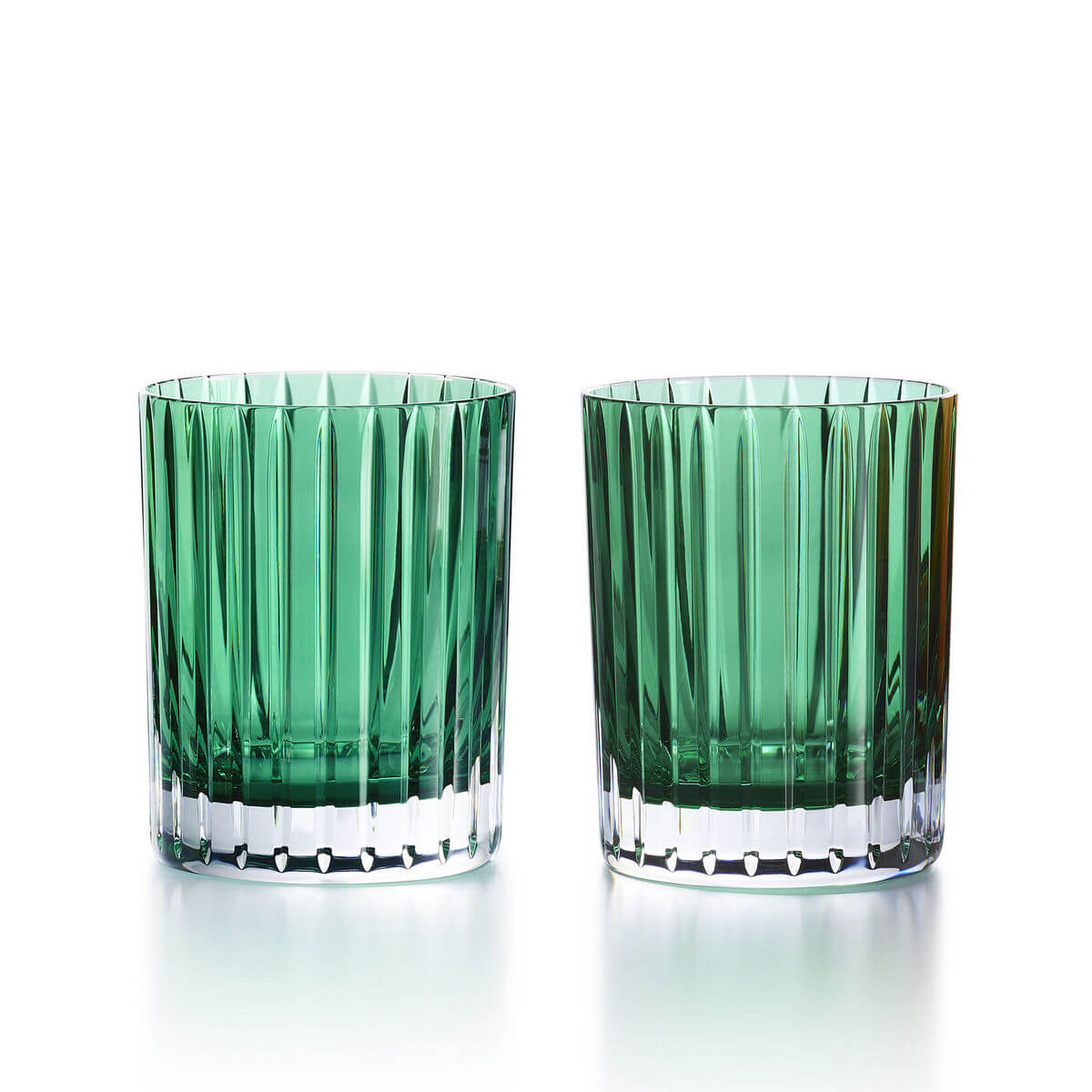 Стаканы Baccarat Harmonie зеленые набор из 2-х 2816195 Стаканы Baccarat Harmonie зеленые набор из 2-х