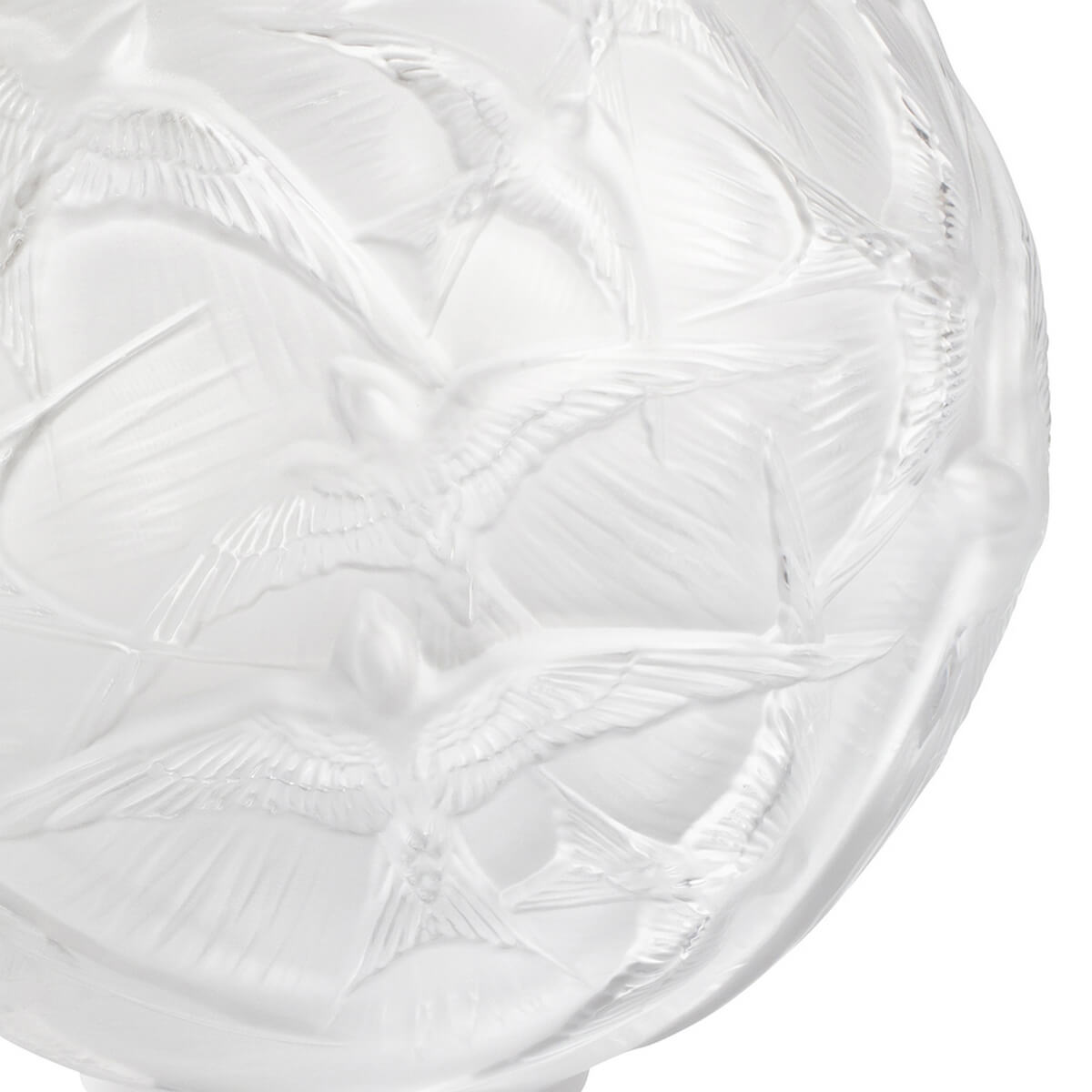 Ваза Lalique Hirondelles средняя 10624100_1 ваза для цветов
