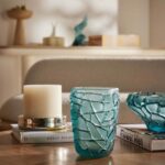 Ваза Lalique Magnitude синяя