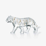 Скульптура Baccarat Тигр с позолотой
