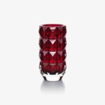 Ваза Baccarat Louxor S круглая красная маленькая