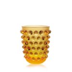 Ваза Lalique Mossi янтарная