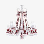 Люстра Baccarat Zénith Rouge 24L