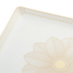 Поднос Christofle Malmaison Impériale Gold 22×20 см