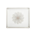 Поднос Christofle Malmaison Impériale Platinum 22x20 см