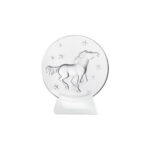 Скульптура Lalique пресс-папье Kazak Horse