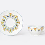 Чайная чашка Bernardaud Trianon с блюдцем 250 мл