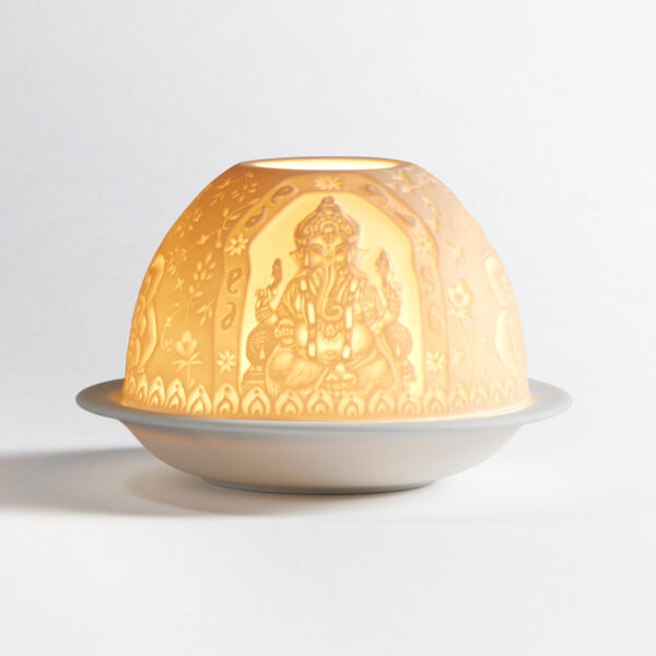 Led-Подсвечник Литофания Bernardaud Ganesh Ганеша