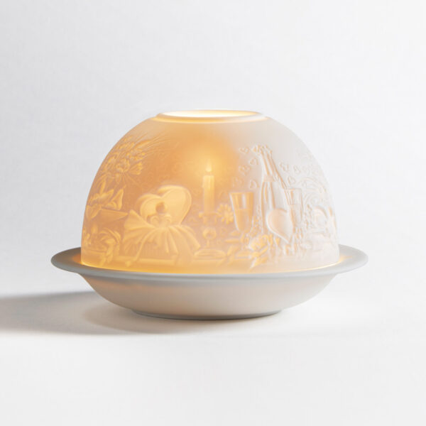 Led-Подсвечник Литофания Bernardaud Amours Любовь