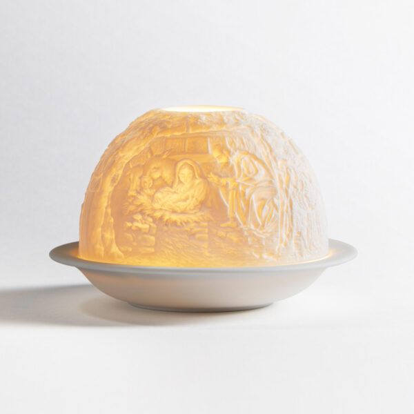 Led-Подсвечник Литофания Bernardaud La Nativité Рождество
