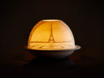 Led-Подсвечник Литофания Bernardaud La tour Eiffel Эйфелева башня — изображение 2