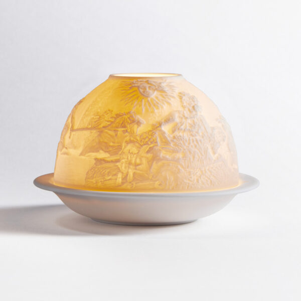 Led-Подсвечник Литофания Bernardaud Les grandes eaux Великие воды