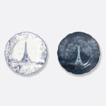 Тарелки для хлеба Bernardaud Tout Paris x La Tour Eiffel 16 см набор из 2-х