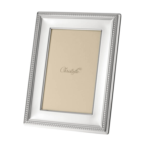 Фоторамка Christofle Perles 13x18 посеребрение