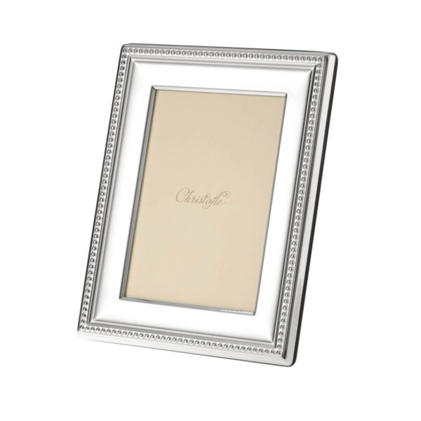 Фоторамка Christofle Perles 9x13 посеребрение