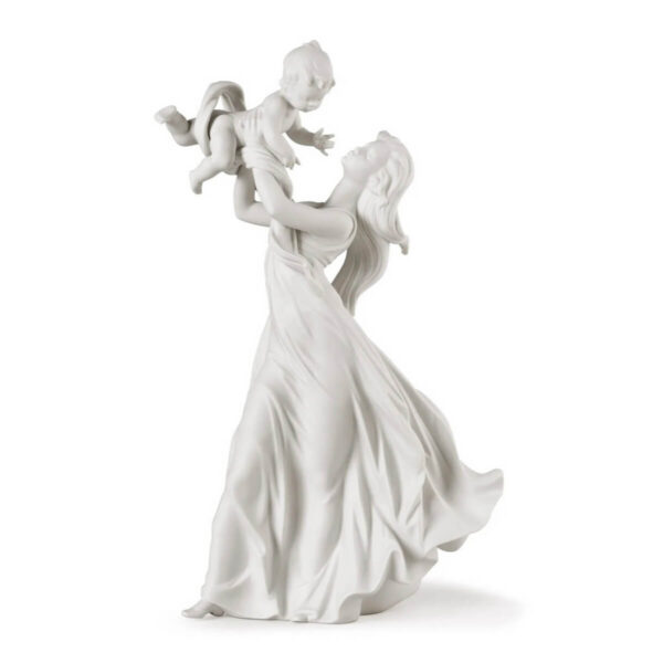 Скульптура Lladro My Little Sweetie Моя маленькая радость белая матовая
