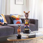 Скульптура Lladro The Guest by Jade Purple Brown Гость маленькая
