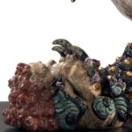 Скульптура Lladro Guardian Lioness Львица-хранительница красная