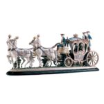 Скульптура Lladro XVIIIth Century Coach Карета XVIII века