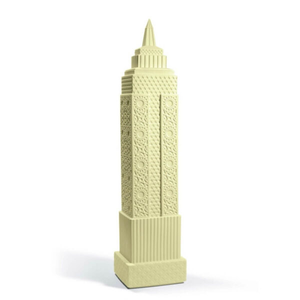 Ваза Lladro Metropolis светло-жёлтая