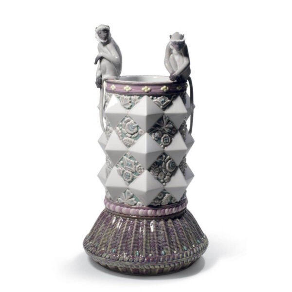 Ваза Lladro Monkey Обезьяна