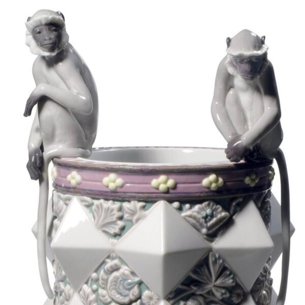 Ваза Lladro Monkey Обезьяна