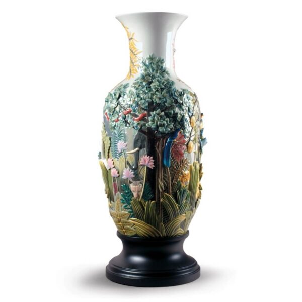 Ваза Lladro Paradise Animal Life Райский сад
