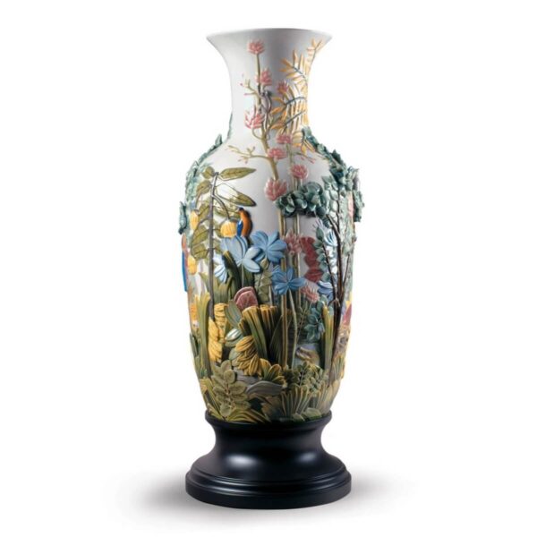 Ваза Lladro Paradise Animal Life Райский сад