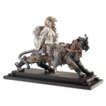 Скульптура Lladro Bacchante on A Panther Вакханка на пантере