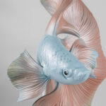 Скульптура Lladro Betta Рыбка Петушок правая