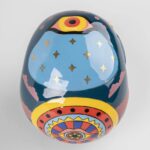 Скульптура Lladro Blue Desert Череп Синяя пустыня