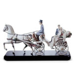Скульптура Lladro Bridal Carriage Выезд новобрачных
