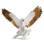 Скульптура Lladro Freedom eagle Орёл бело-золотая