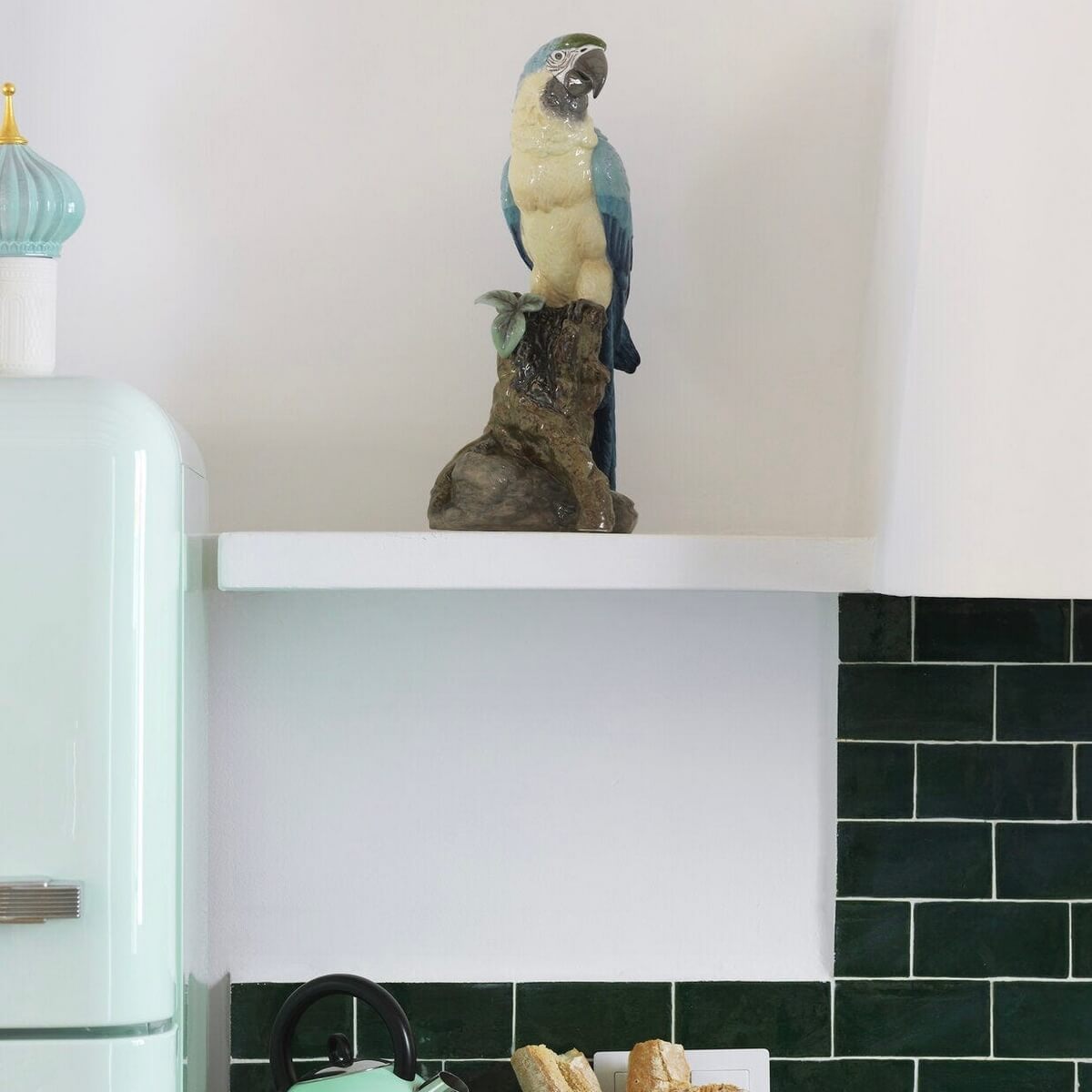 Скульптура Lladro Macaw Попугай ара_4 Скульптура Lladro Macaw Попугай ара