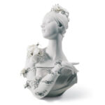 Скульптура Lladro My Fair Lady Моя прекрасная леди с серебряным блеском