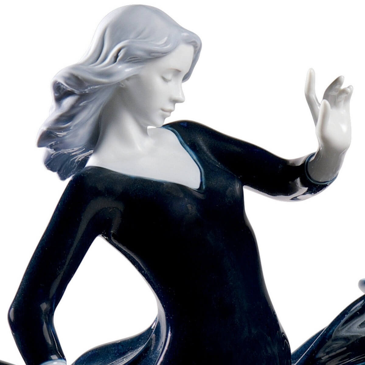 Скульптура Lladro Night Approaches Приближение ночи_3 Скульптура Lladro Night Approaches Приближение ночи