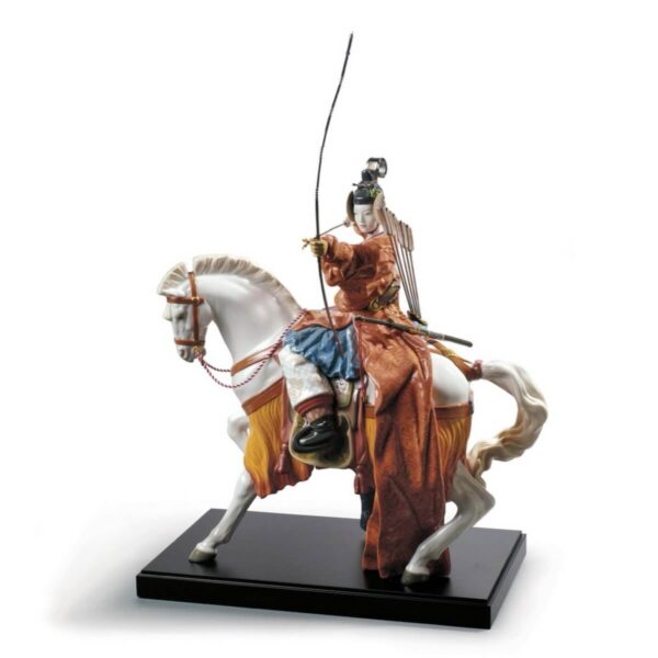 Скульптура Lladro Yabusame Archer Японский лучник