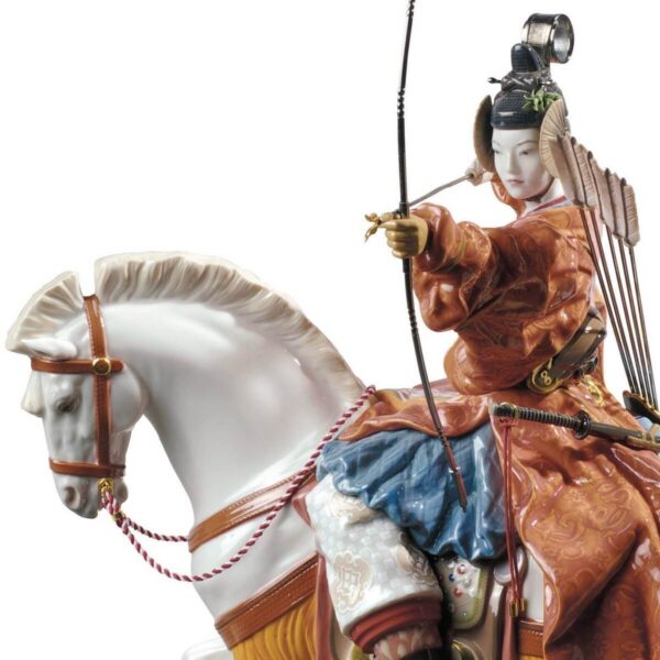 Скульптура Lladro Yabusame Archer Японский лучник