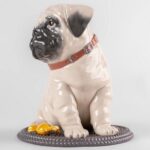 Скульптура Lladro Puppie Pug Щенок мопса