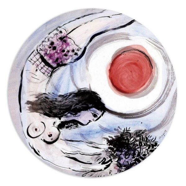 Обеденные тарелки Bernardaud Marc Chagall Collection набор из 6-ти