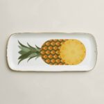 Блюдо для торта Hermès Kaorumi Pineapple Ананас прямоугольное