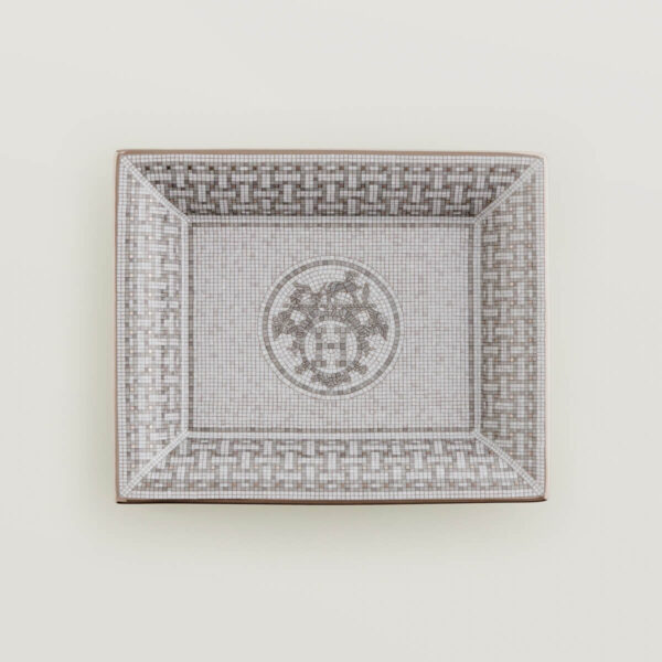 Мелочница Hermès Mosaique au 24 platinum