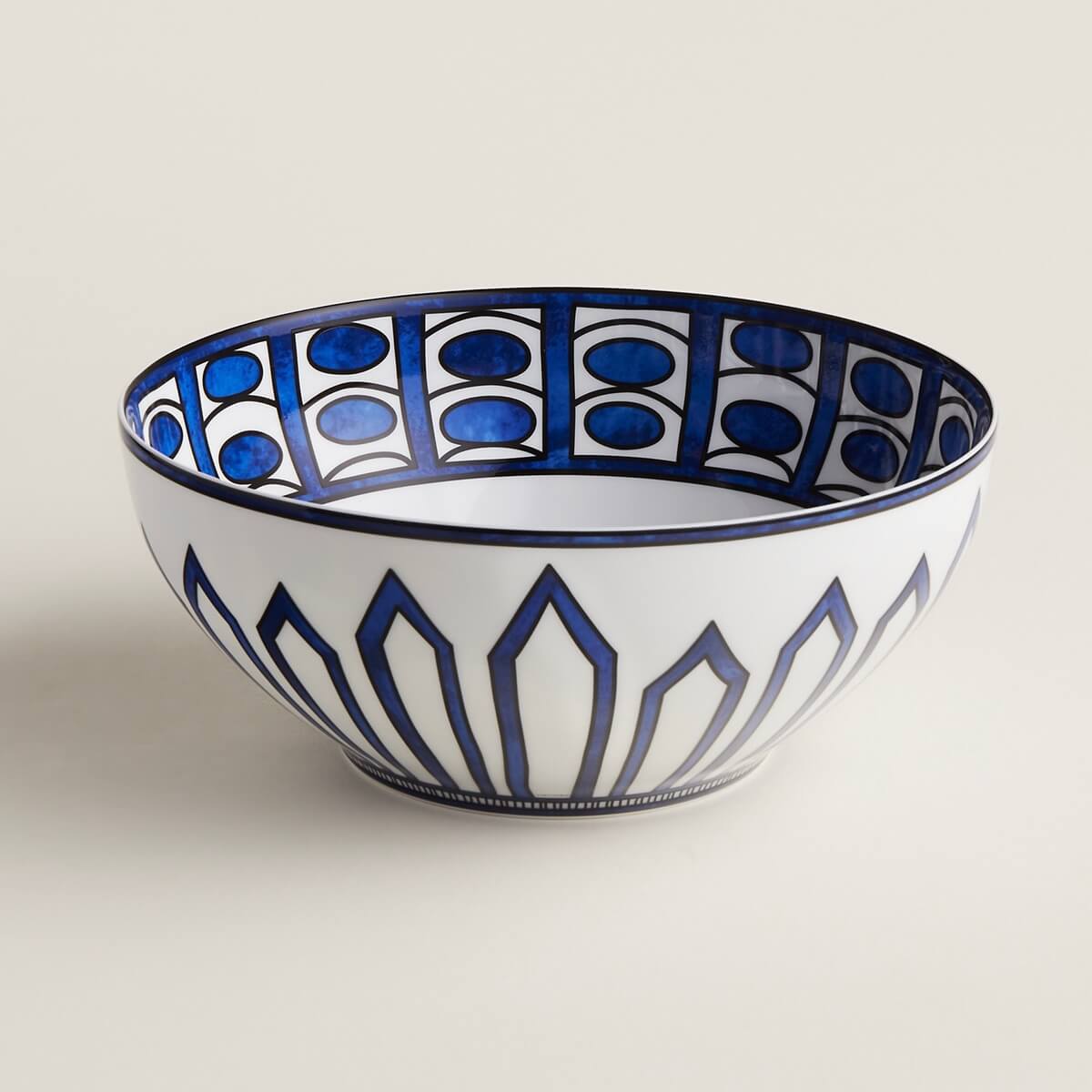 Салатник Hermès Bleus d'Ailleurs большой Салатник Hermès Bleus d'Ailleurs большой