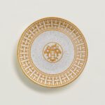 Тарелка для салата и десерта Hermès Mosaique au 24 gold