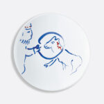 Тарелка для салата и десерта Bernardaud Pour Ida Marc Chagall 
