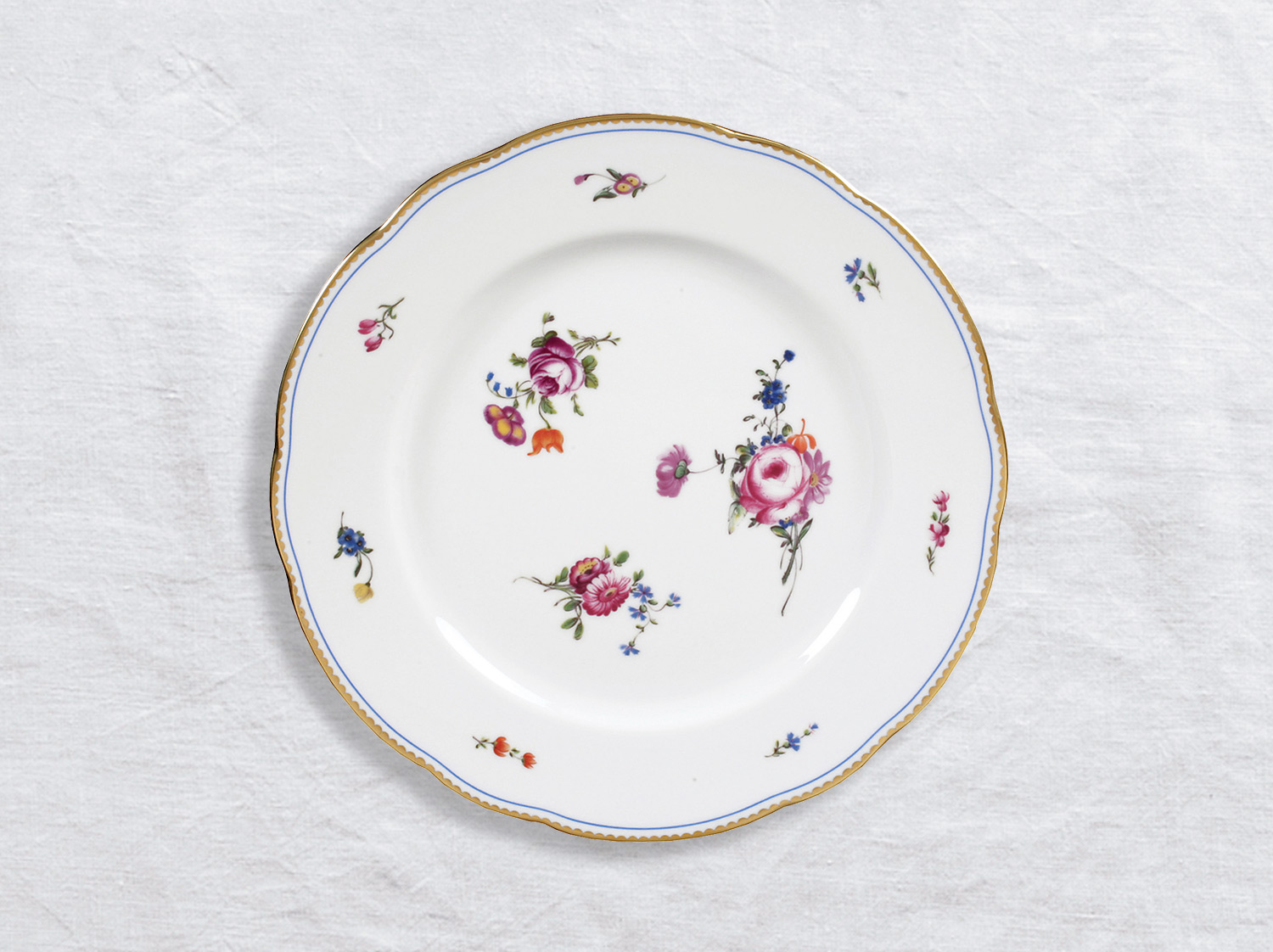 AlaReine_AssiettePlate26 Обеденная тарелка Bernardaud A la Reine 26 см — изображение 1