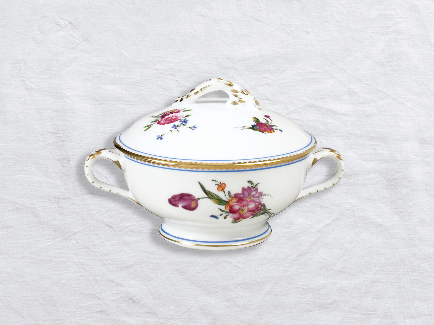 AlaReine_EcuelleCouverte Соусник Bernardaud A la Reine с крышкой 440 мл — изображение 1