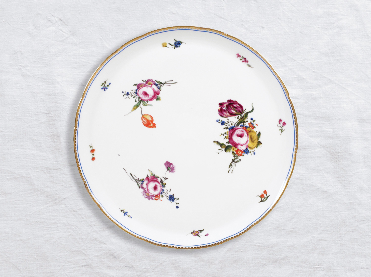 AlaReine_PlatATarte Блюдо для торта Bernardaud A la Reine 32 см — изображение 1