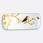 Блюдо для торта Bernardaud Aux Oiseaux прямоугольное 38 см