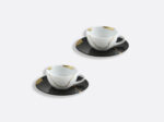 Кофейная чашка Bernardaud Kintsugi с блюдцем 100 мл Charbon — изображение 5